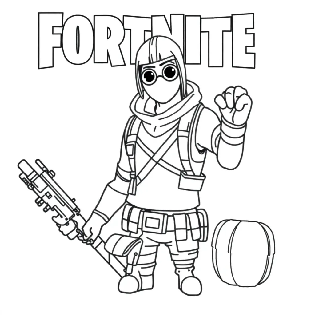 Childrens coloring page