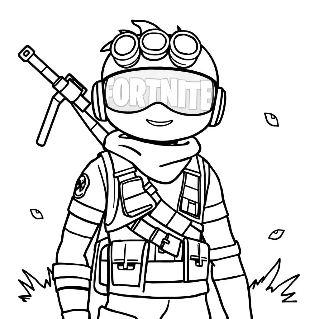 Childrens coloring page