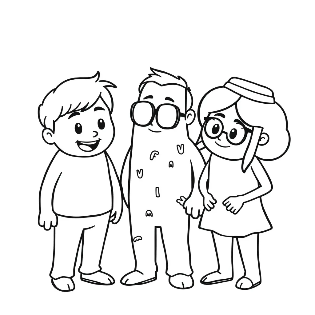 Childrens coloring page