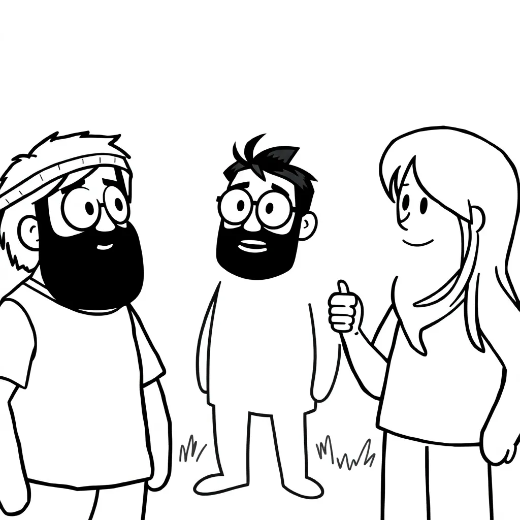 Childrens coloring page