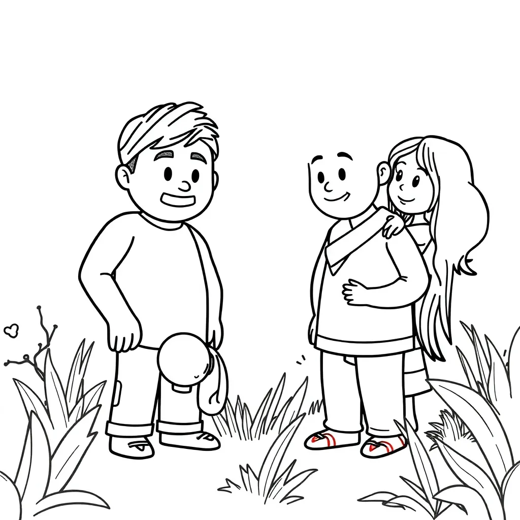 Childrens coloring page
