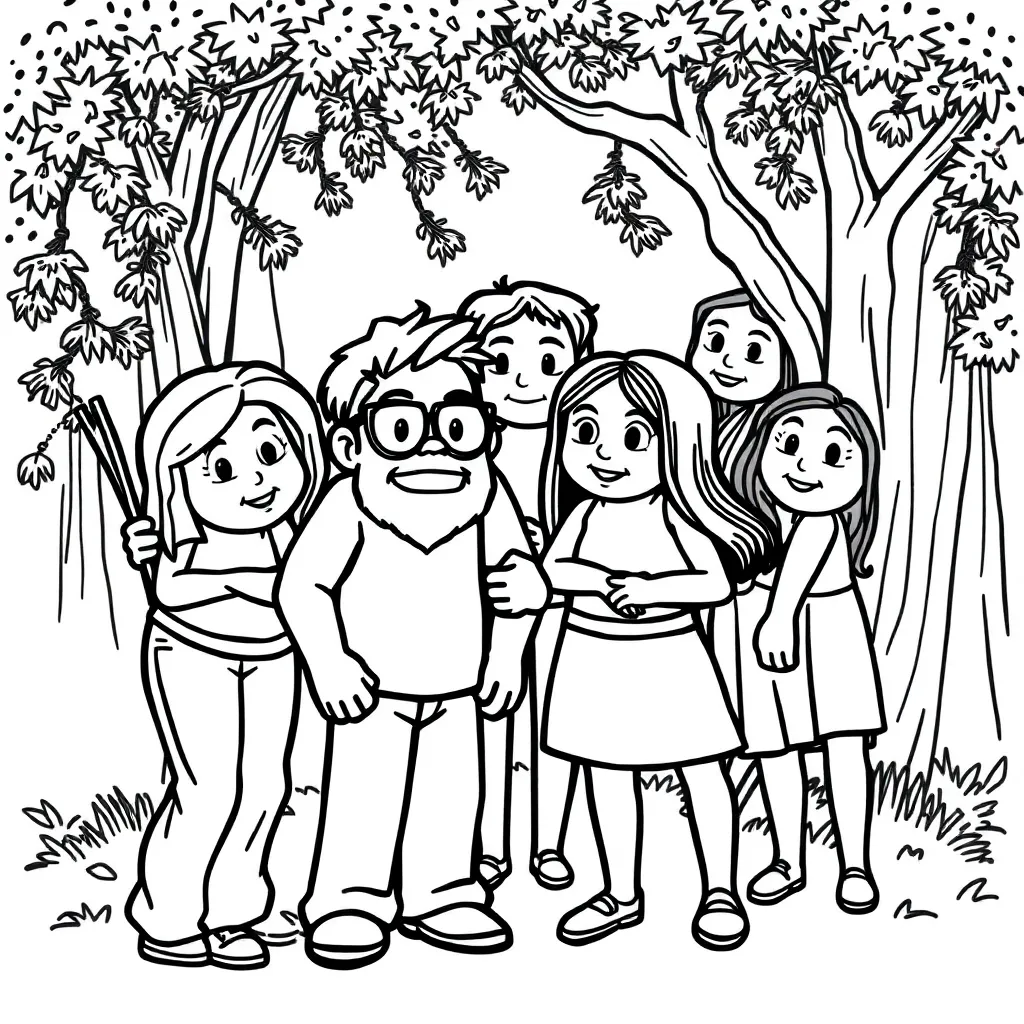 Childrens coloring page