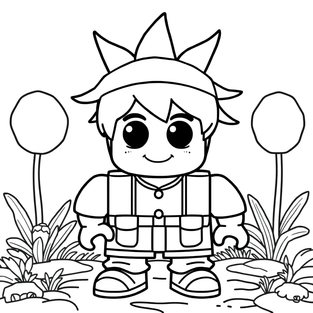 Childrens coloring page