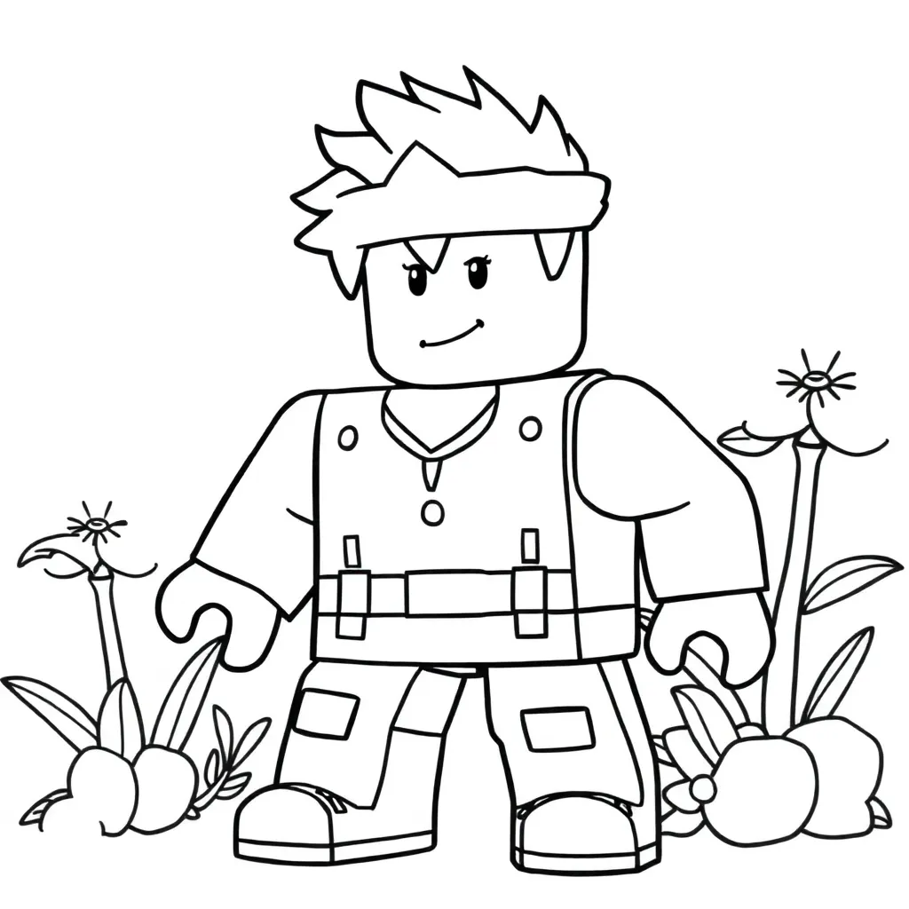 Childrens coloring page