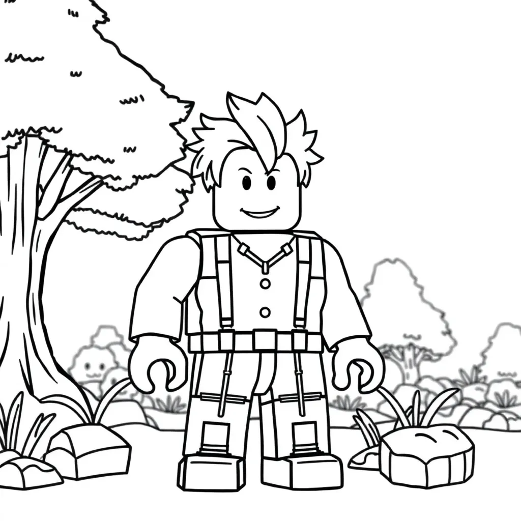 Childrens coloring page
