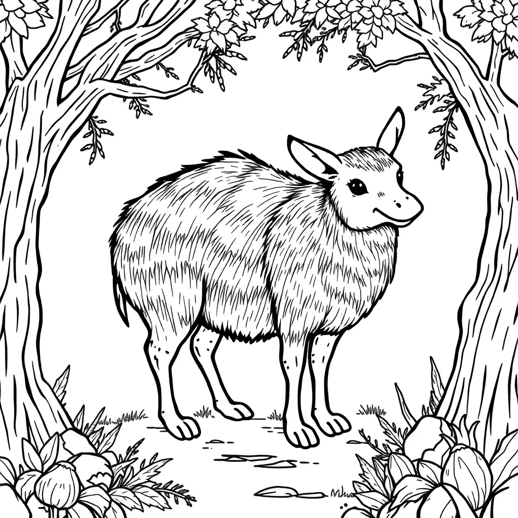 Childrens coloring page