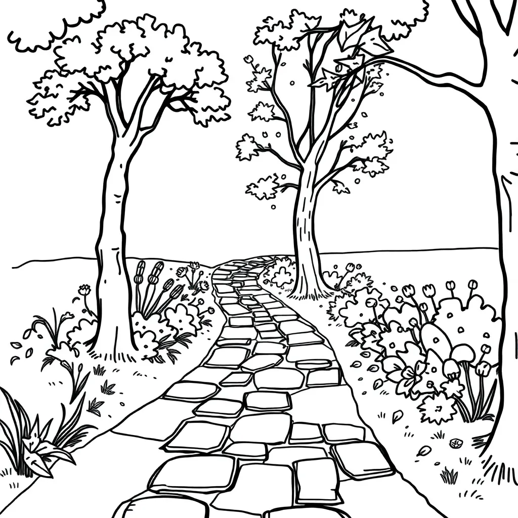Childrens coloring page