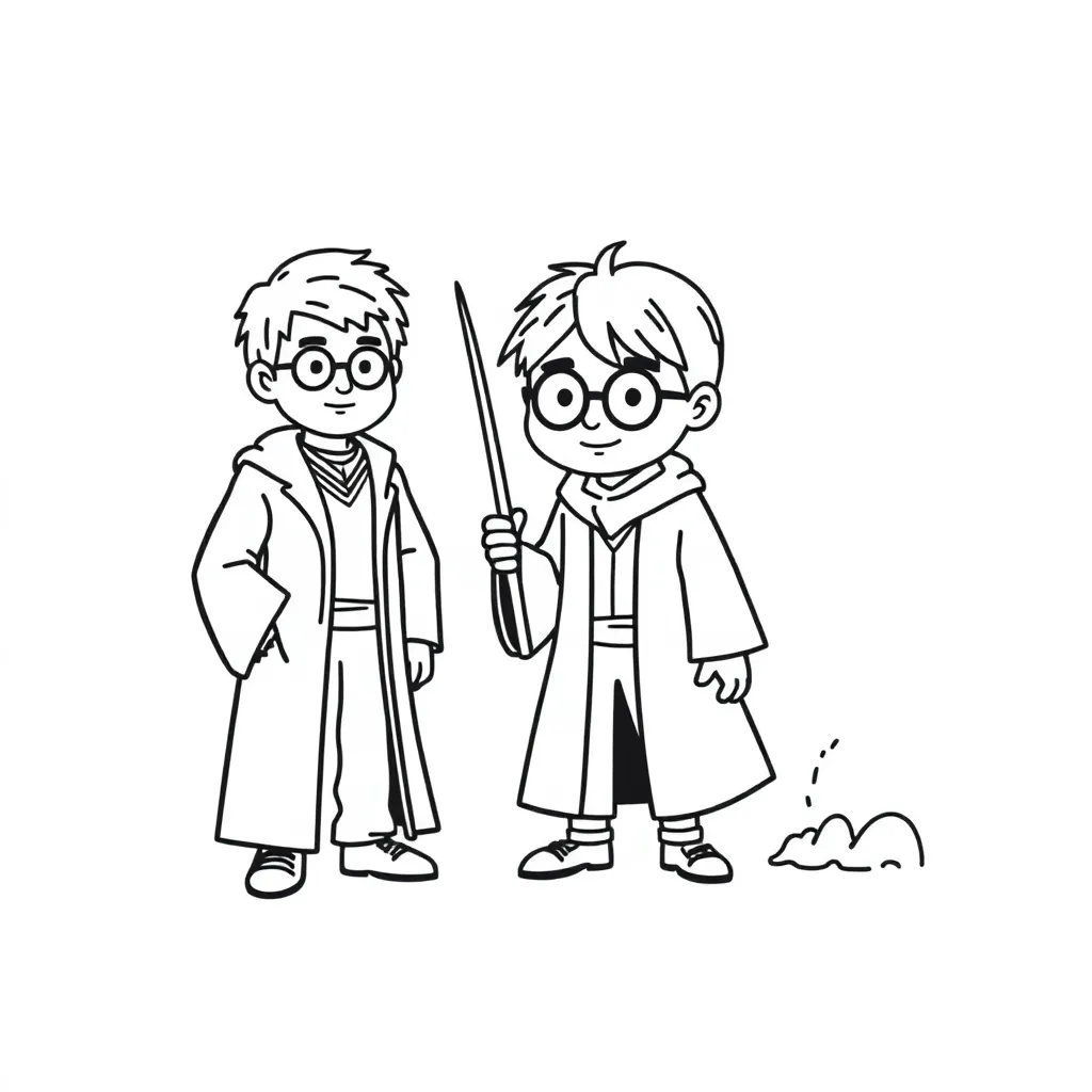 Childrens coloring page