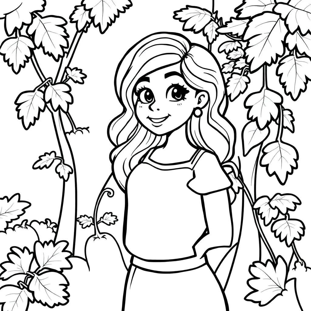 Childrens coloring page