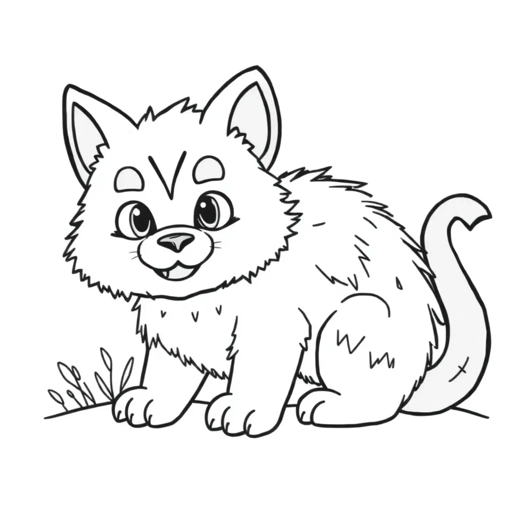 Childrens coloring page