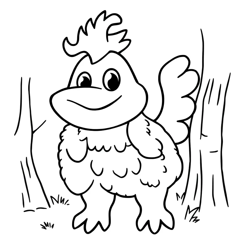 Childrens coloring page