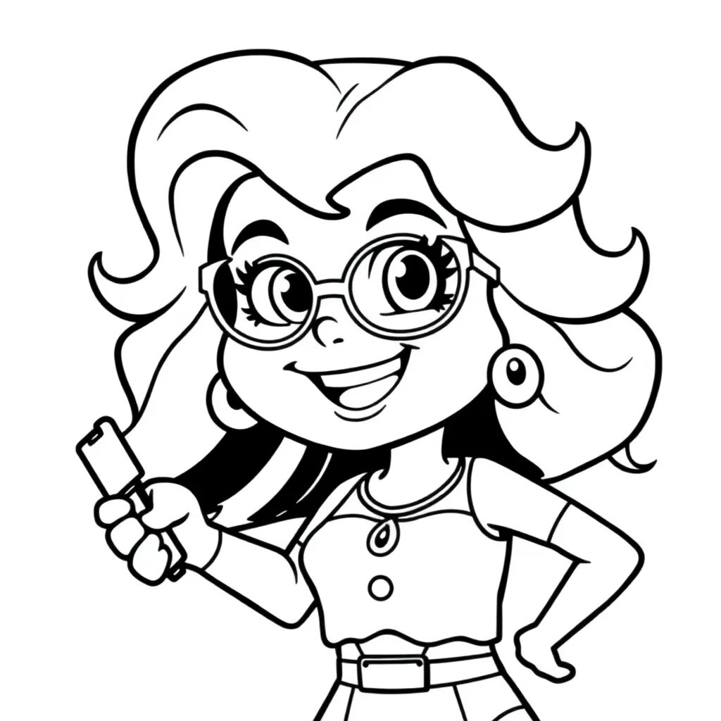 Childrens coloring page