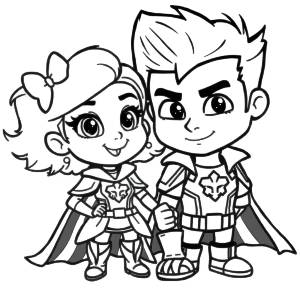 Childrens coloring page