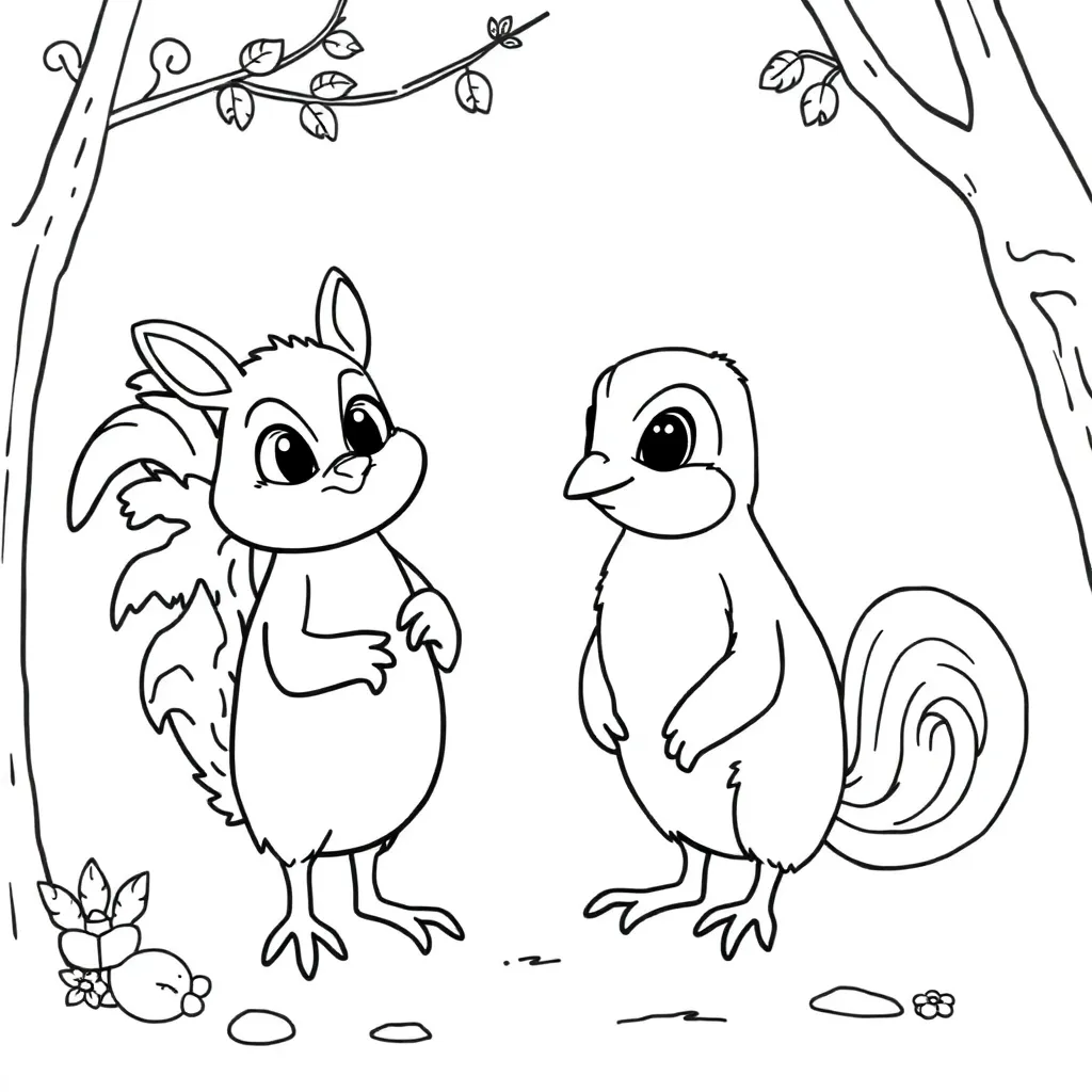 Childrens coloring page