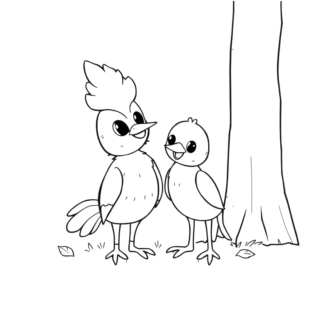 Childrens coloring page