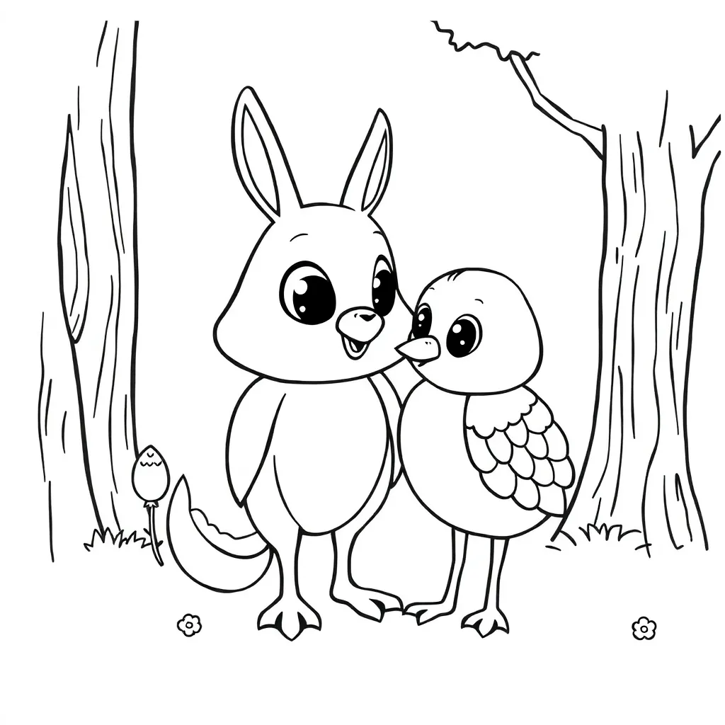 Childrens coloring page