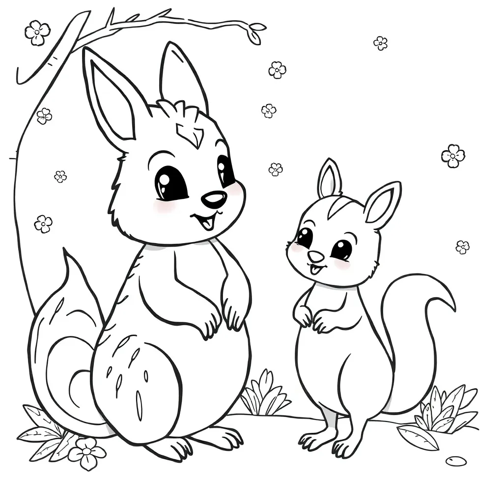 Childrens coloring page