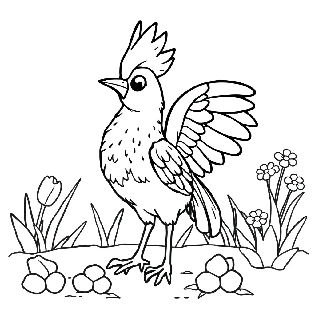 Childrens coloring page