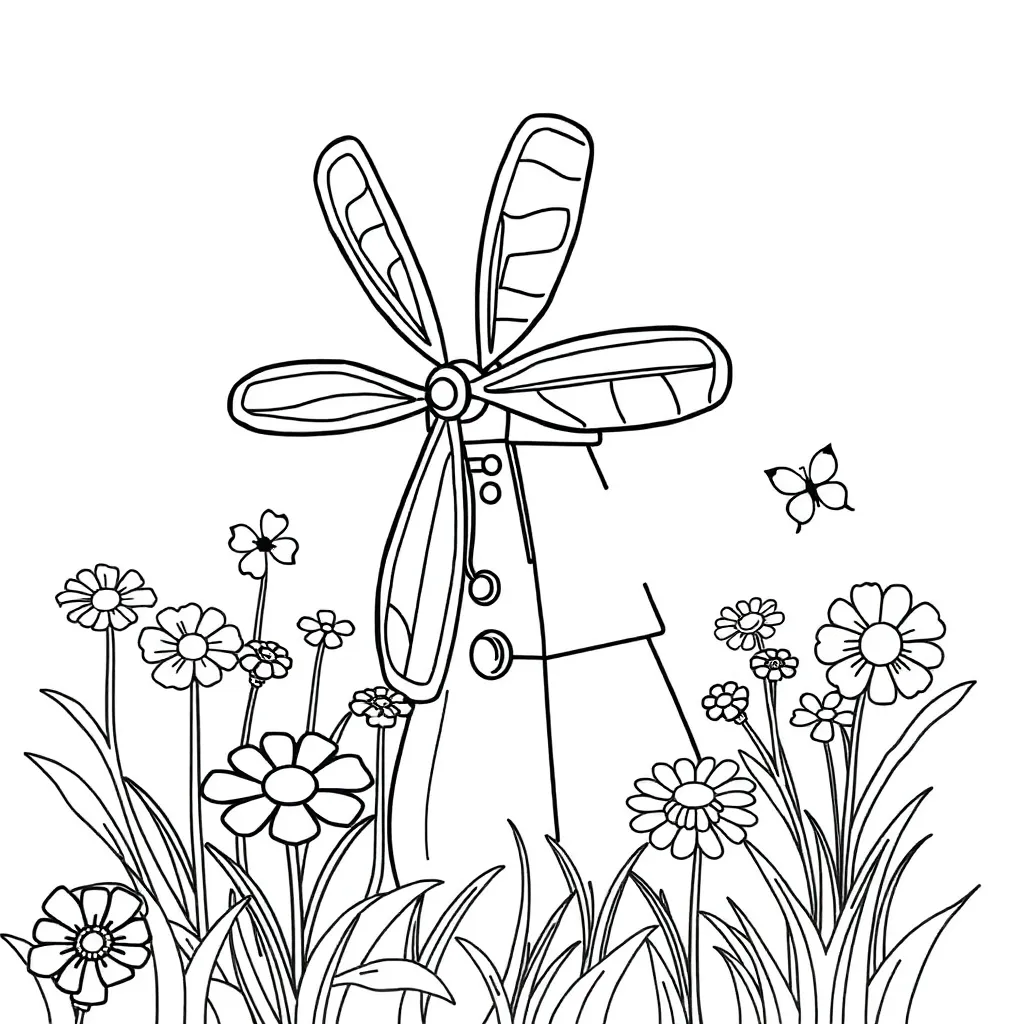 Childrens coloring page