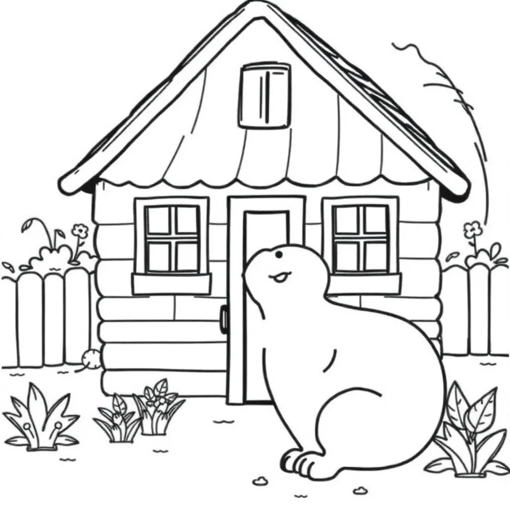 Childrens coloring page