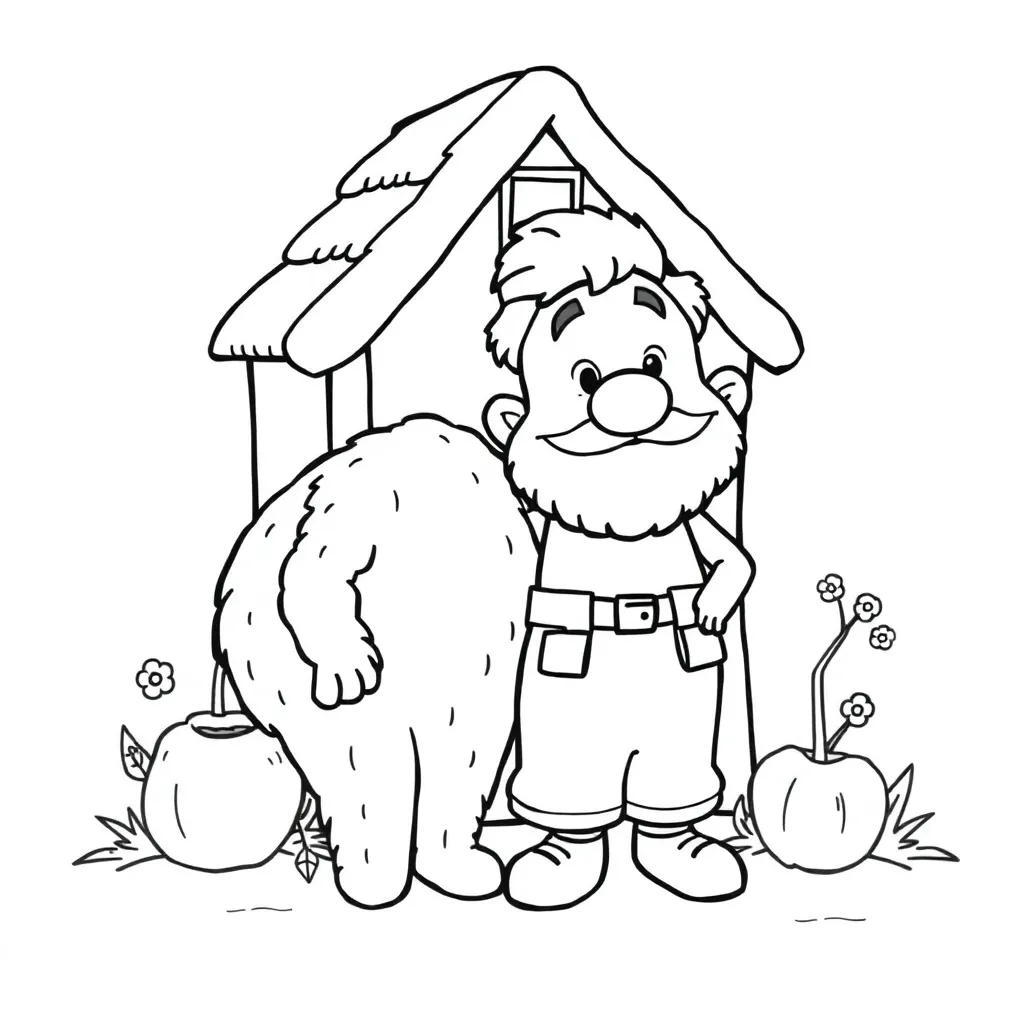 Childrens coloring page