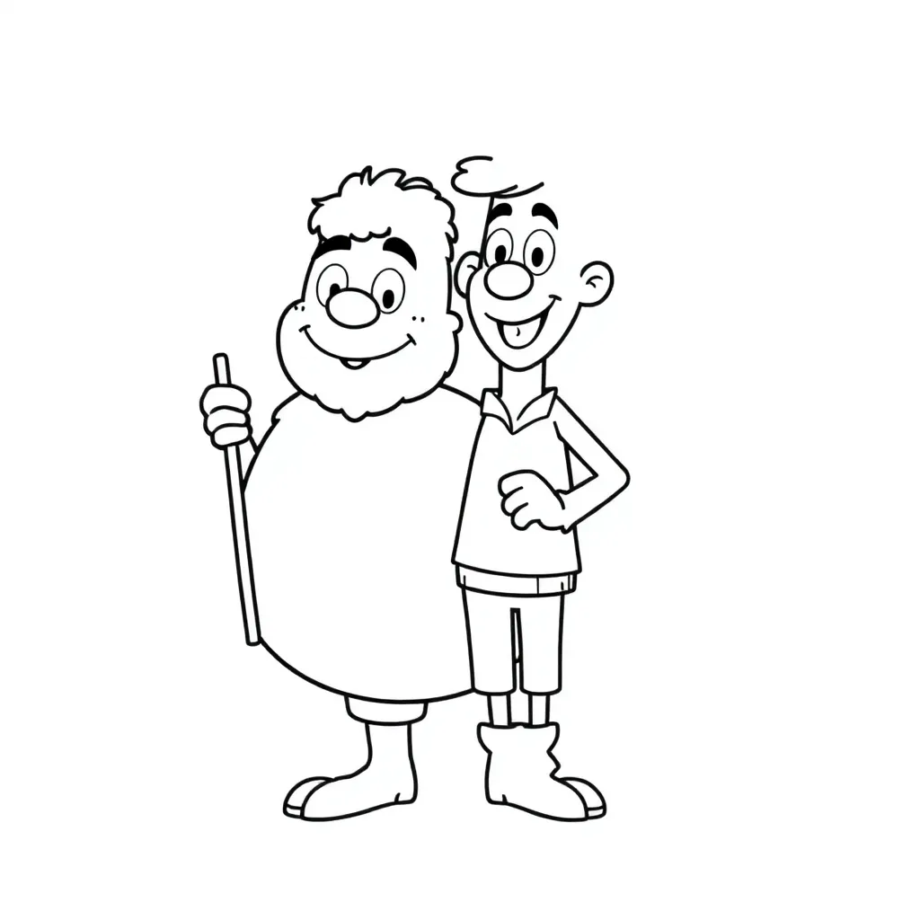 Childrens coloring page