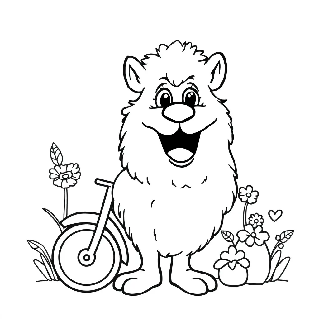 Childrens coloring page