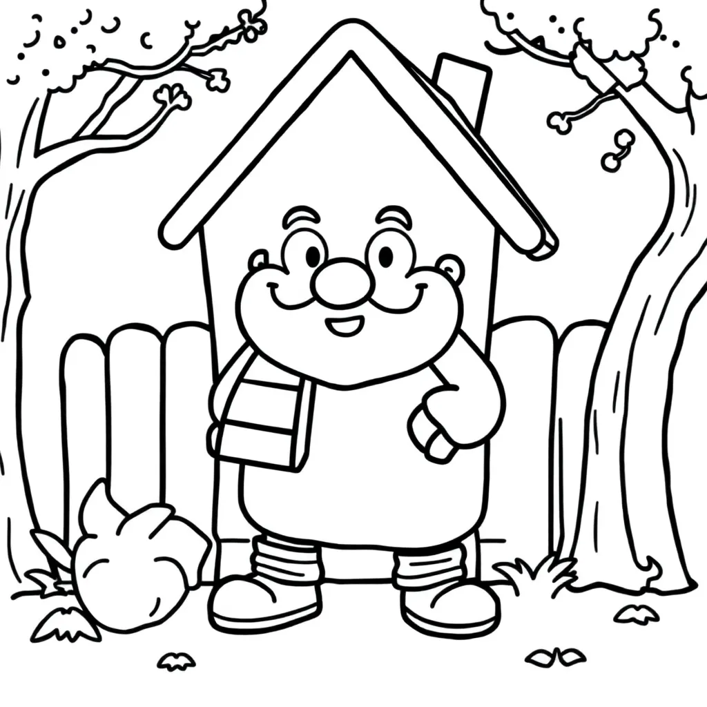 Childrens coloring page