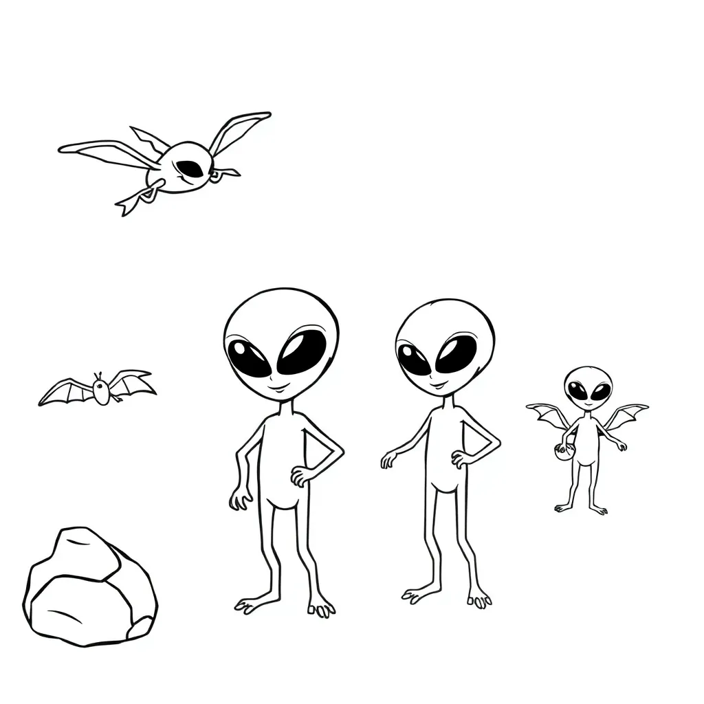 Childrens coloring page