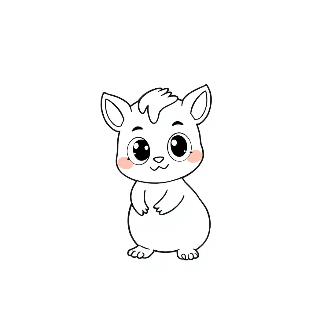 Childrens coloring page