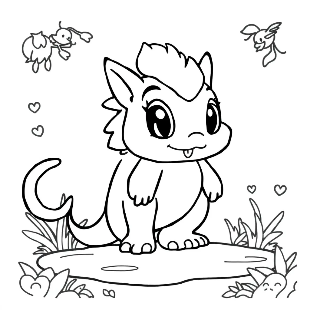 Childrens coloring page