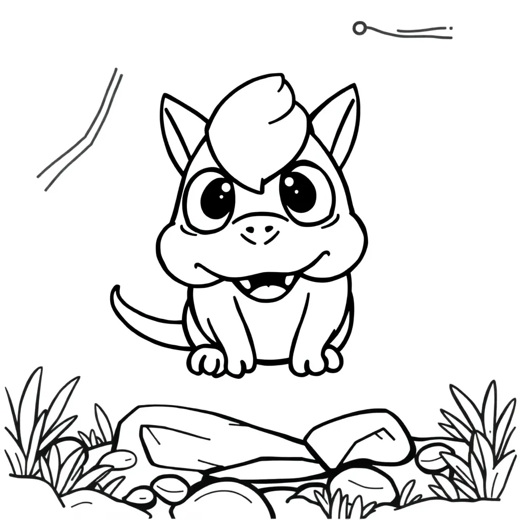 Childrens coloring page