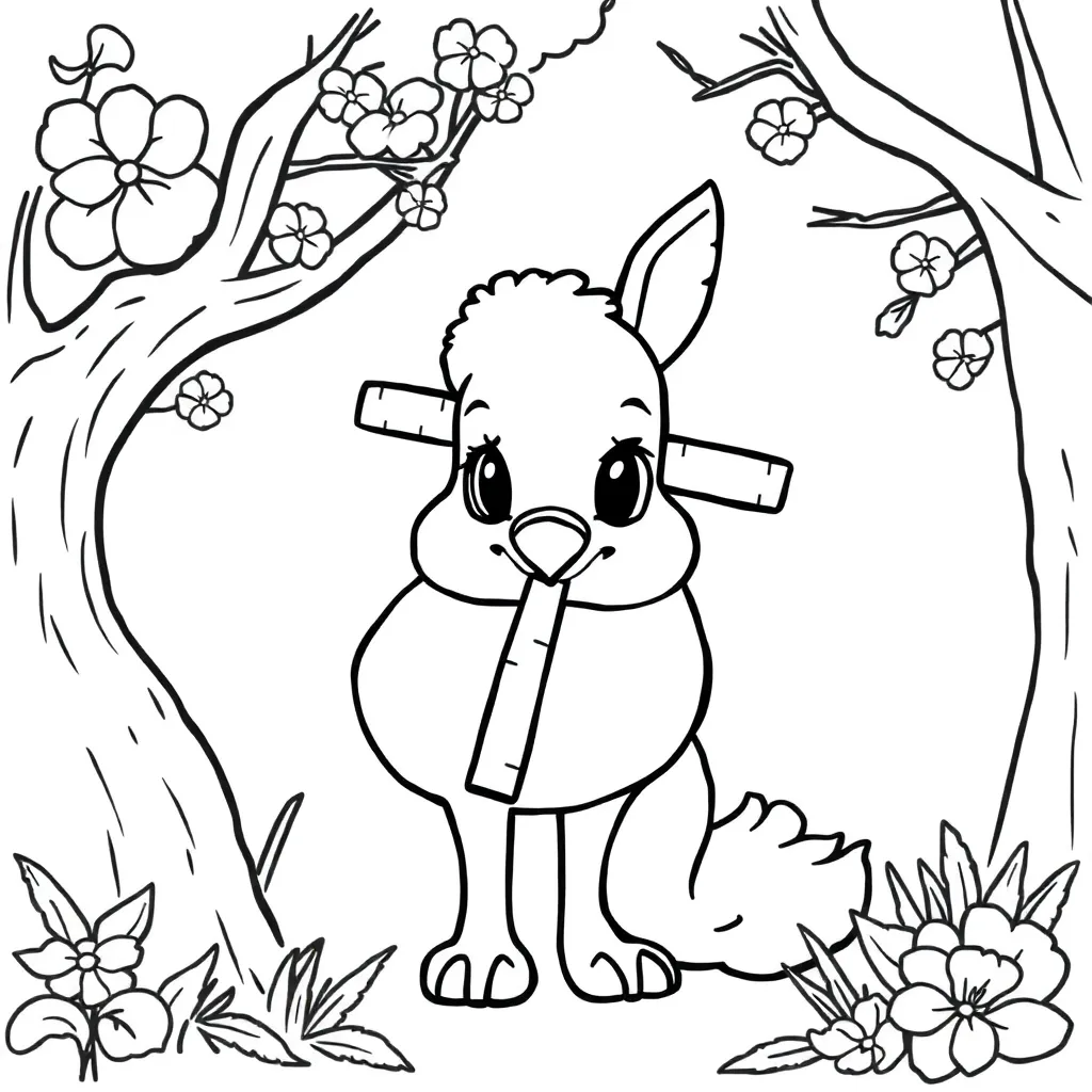 Childrens coloring page