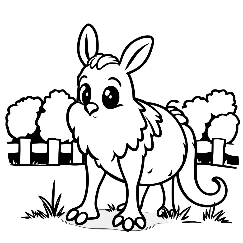 Childrens coloring page