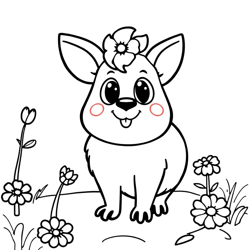 Childrens coloring page