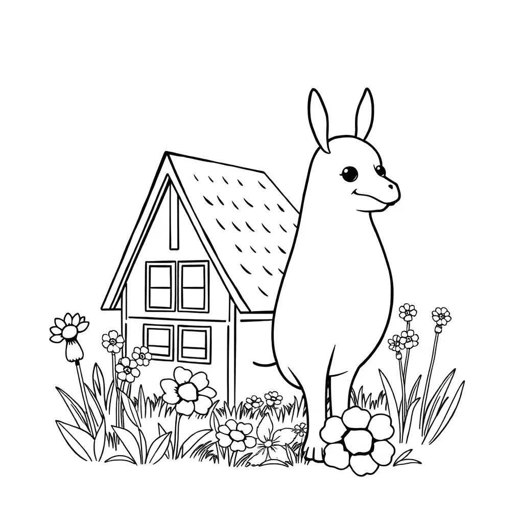 Childrens coloring page
