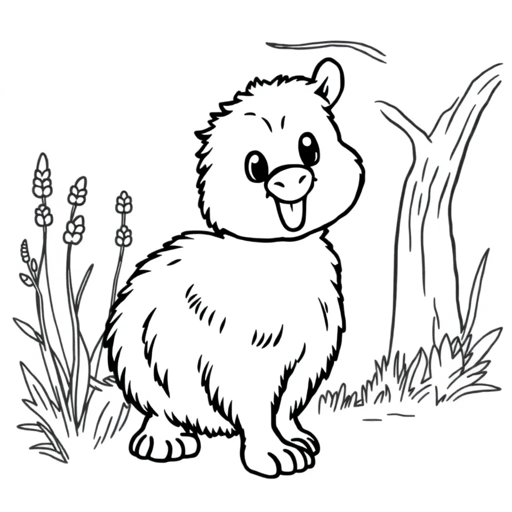 Childrens coloring page