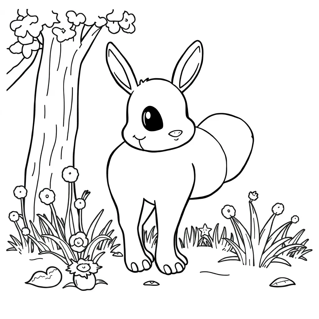 Childrens coloring page