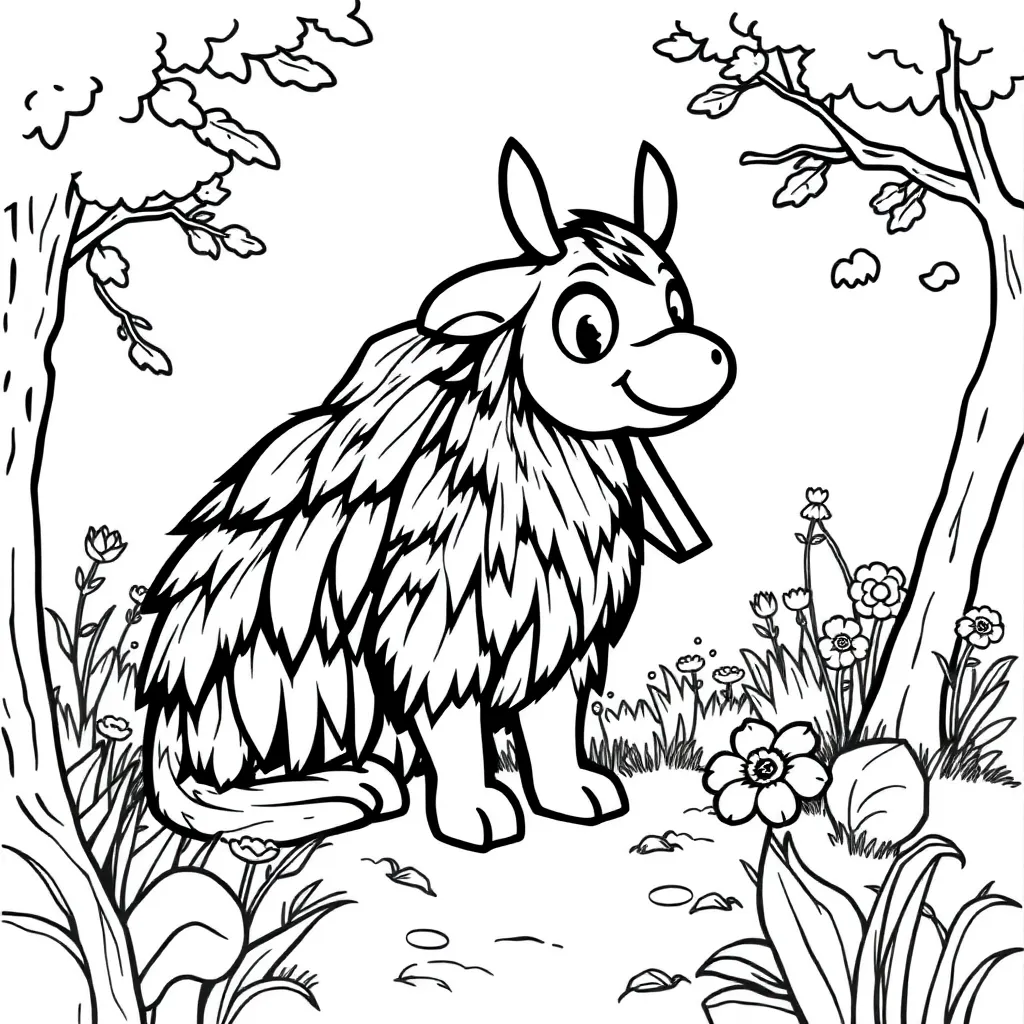 Childrens coloring page