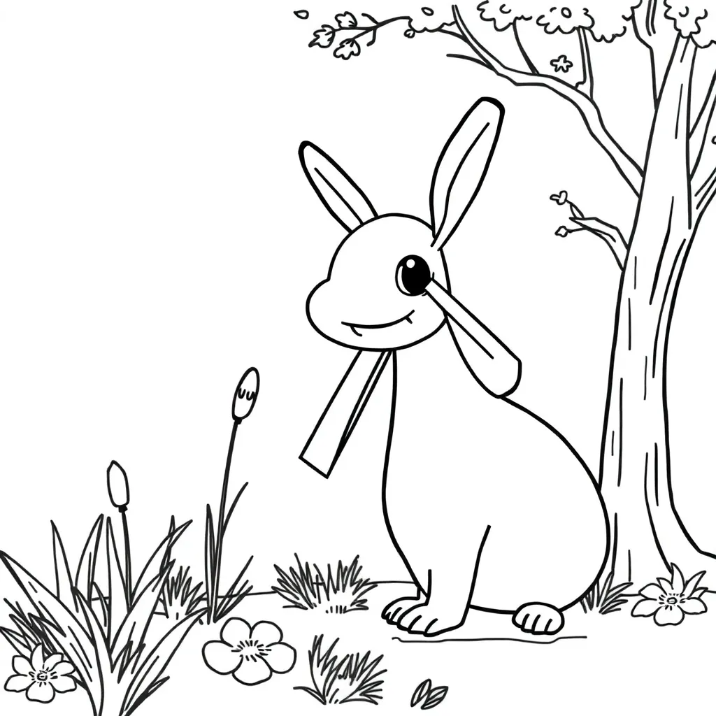 Childrens coloring page