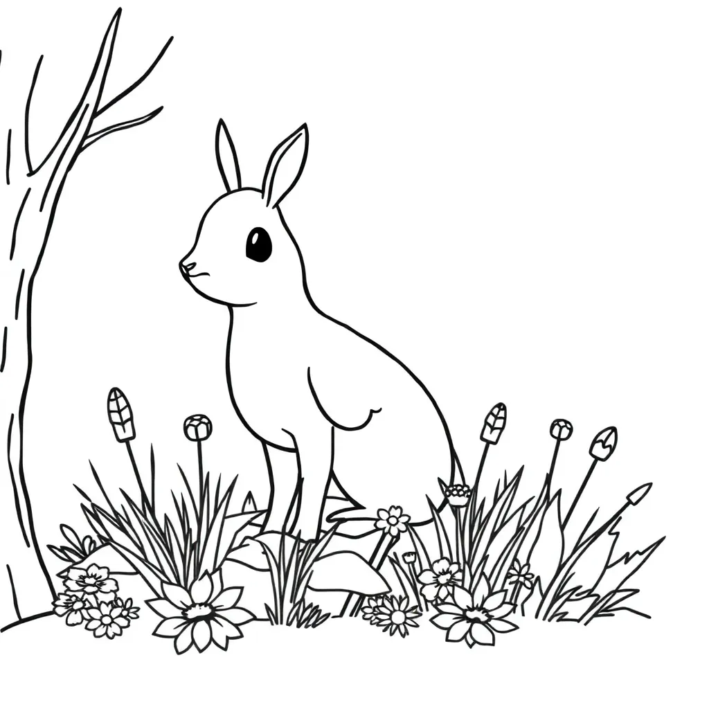 Childrens coloring page