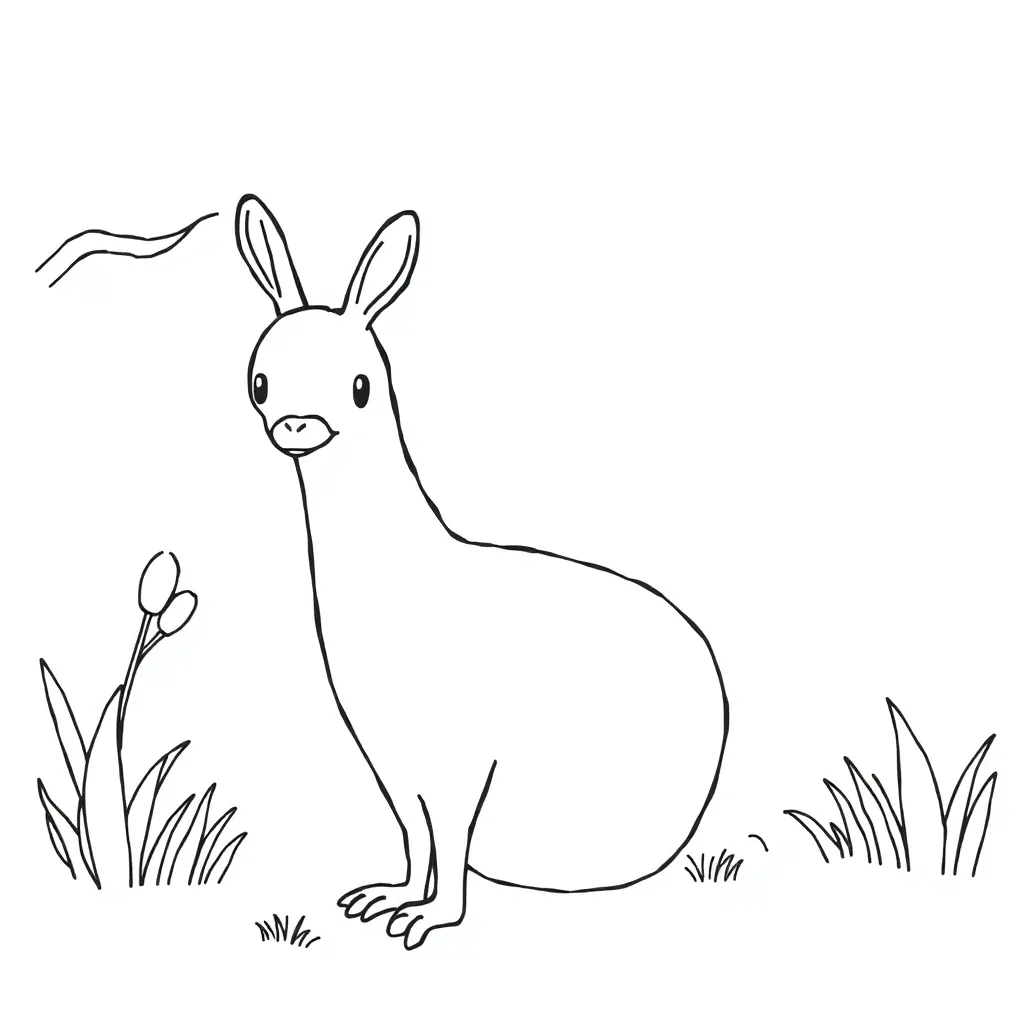 Childrens coloring page