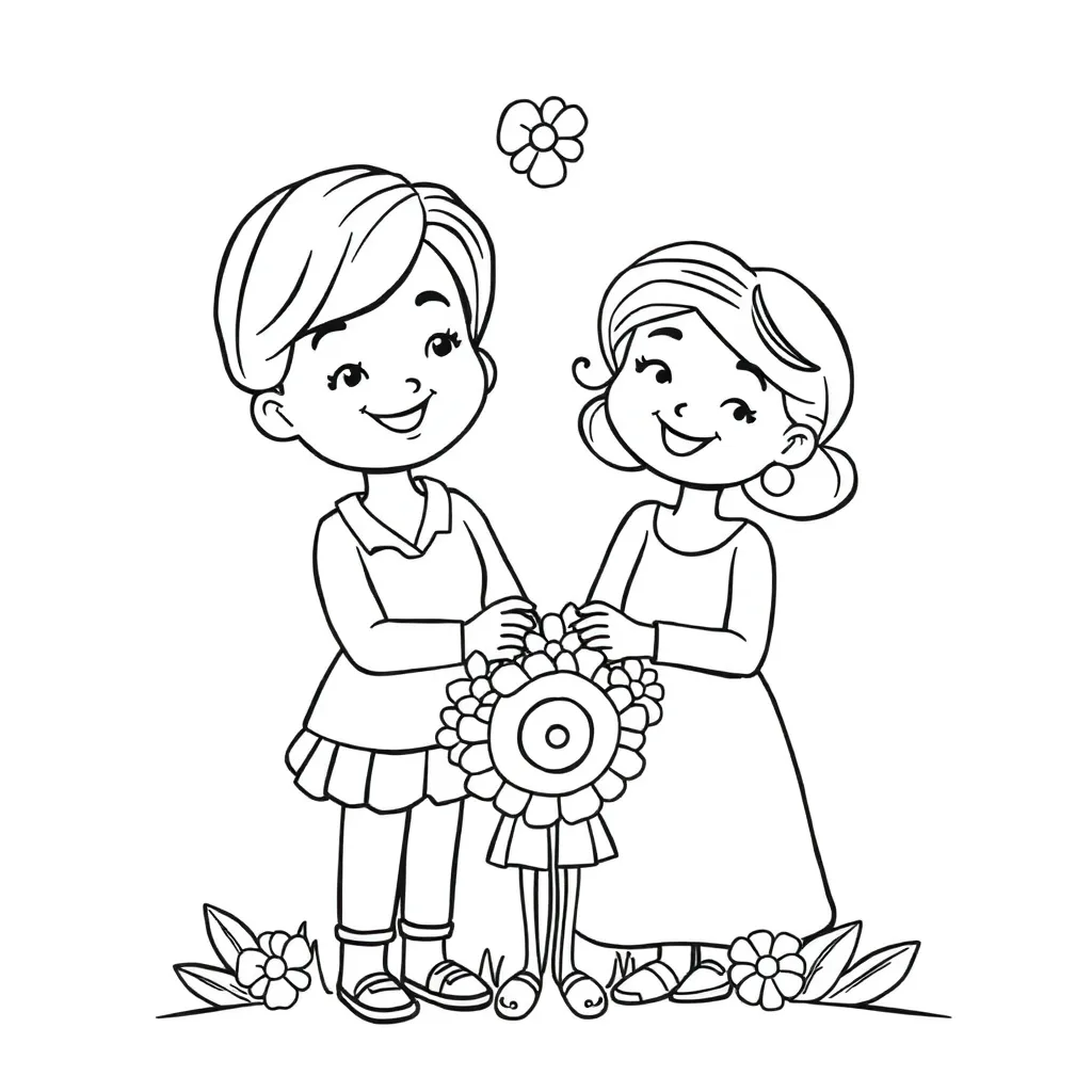 Childrens coloring page