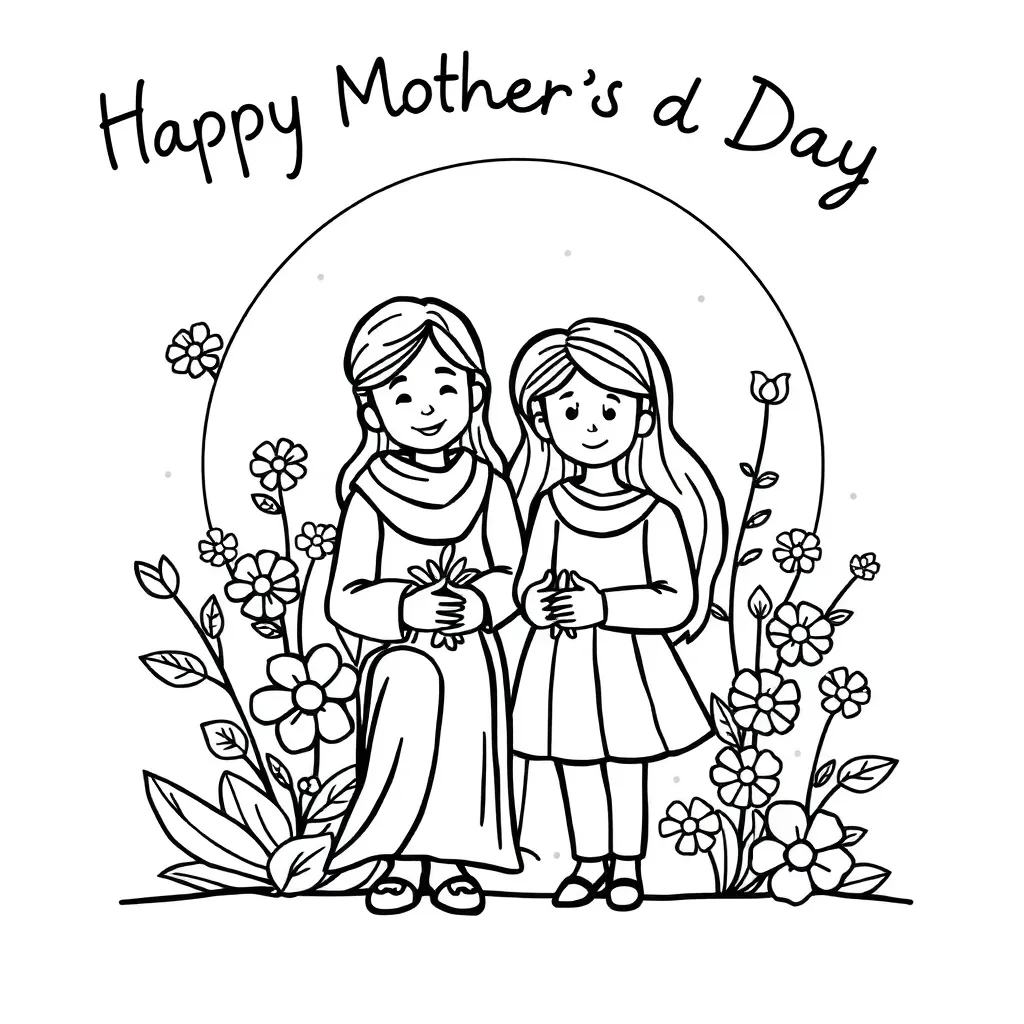 Childrens coloring page