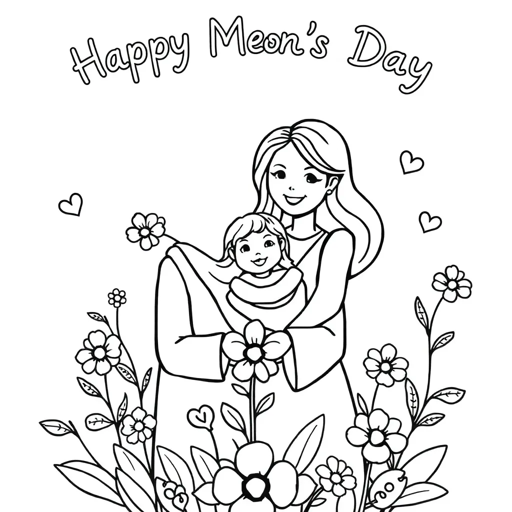 Childrens coloring page