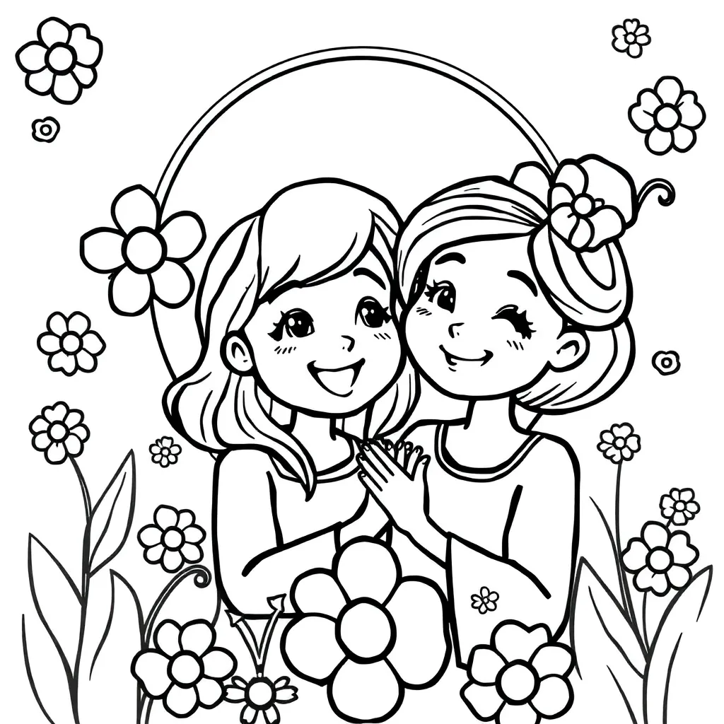 Childrens coloring page