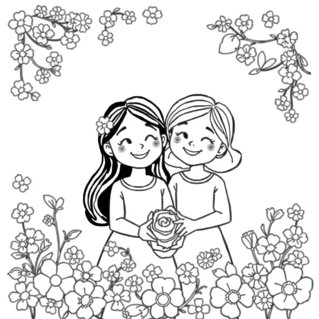Childrens coloring page