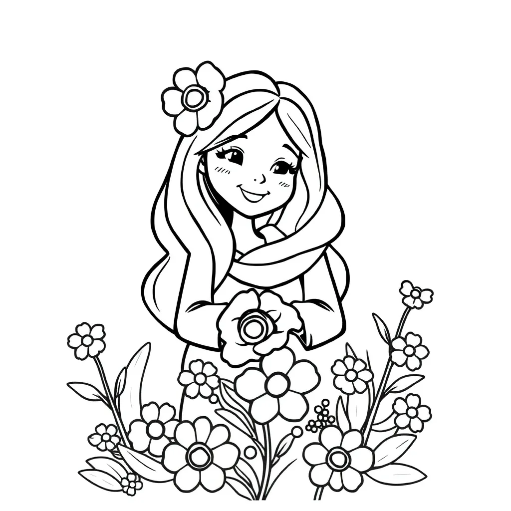 Childrens coloring page