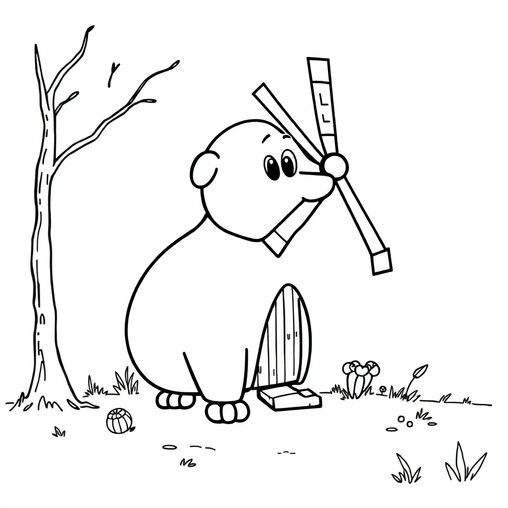 Childrens coloring page