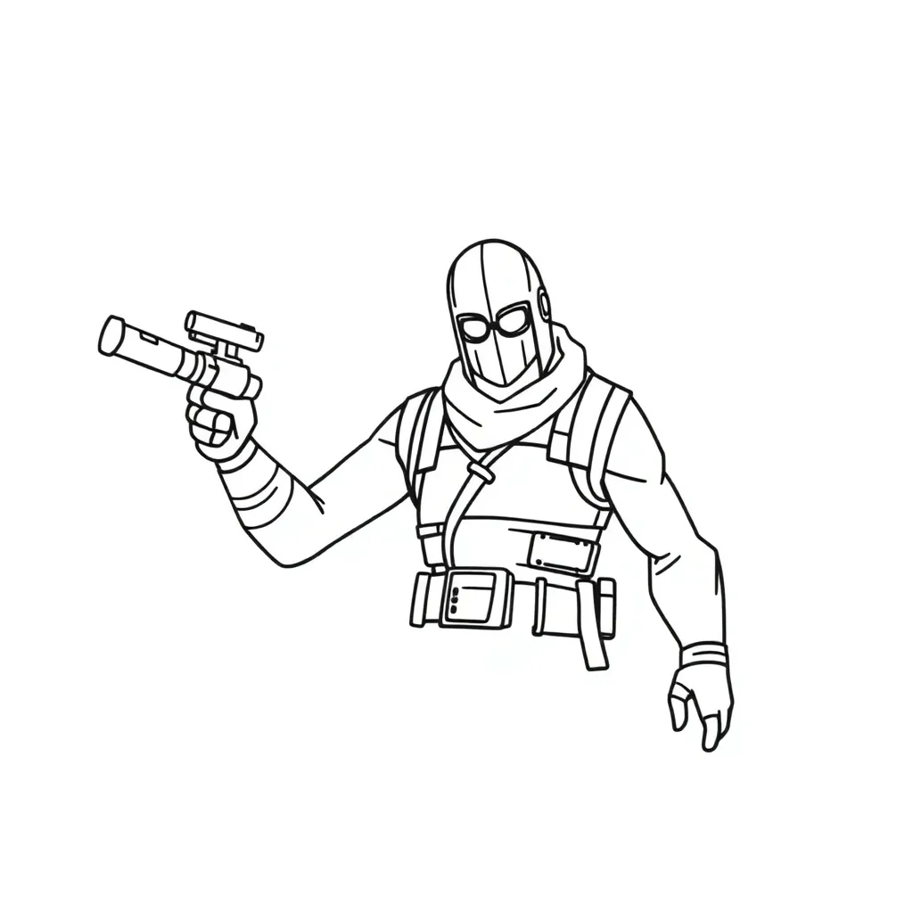 Childrens coloring page